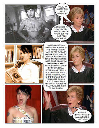 Illustration for article titled Comic Confrontations: Judge Judy Vs. Feminists